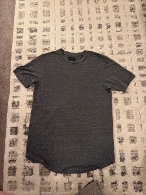 Goodlife Men's Heather Charcoal Crew Neck T-Shirt Sz L